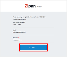 Zipan Registration process 2